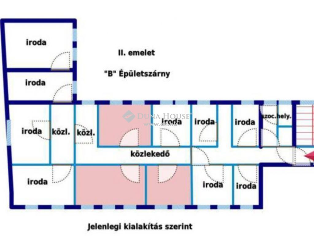 4029 Debrecen , Fórum szomszédságában kiadó irodák — 1/8