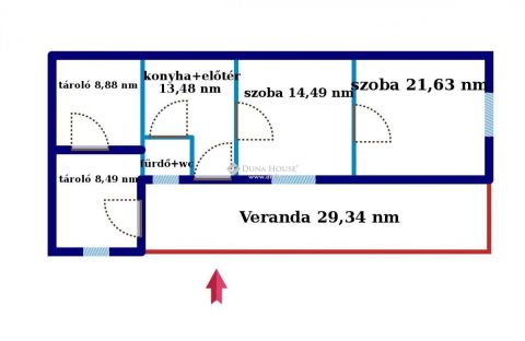 Kiadó Ház 2457 Adony Dózsa György út közelében