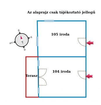 Kiadó Iroda 1142 Budapest 14. kerület Zuglóban jó közlekedéssel  korszerű iroda kiadó