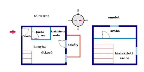 Eladó Lakás 6200 Kiskőrös Eladó Kiskőrösön a Dózsa Gy.utcában egy 62 nm lakás!