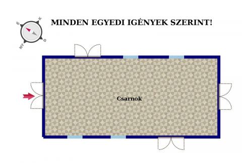 Eladó Ipari 6640 Csongrád 2000 nm-es CSARNOK CSONGRÁD IPARI PARKJÁBAN!