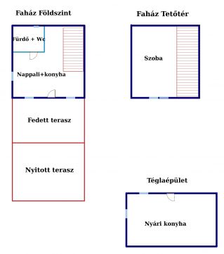 Eladó Ház 2711 Tápiószentmárton Tápiószentmártonban 2 szintes, 28 nm-es,2 szobás Faház eladó 334 nm-es telken!