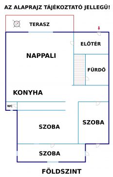Eladó Ház 1103 Budapest 10. kerület 5 SZOBA + NAPPALIS HÁZRÉSZ SAJÁT KERTTEL