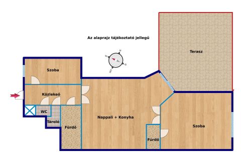 Eladó Lakás 1068 Budapest 6. kerület Király utcában felújított lakás!