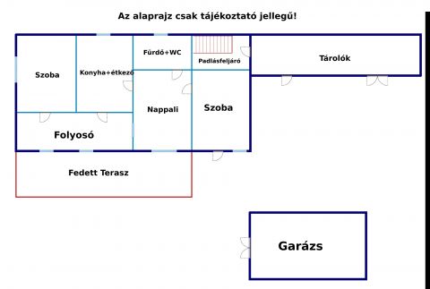 Eladó Ház 2711 Tápiószentmárton Központ közelében 2 szoba+nappalis 73nm-es ház melléképületekkel , garázzsal 1433 nm-es telken eladó