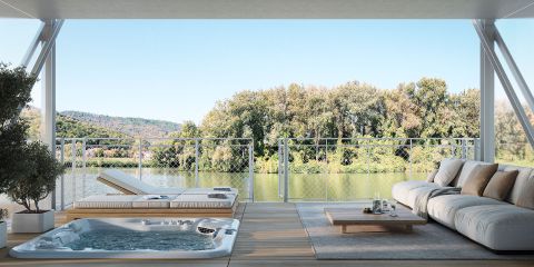 Eladó Lakás , Panorámás Luxus Apartmanok a Tiszánál
