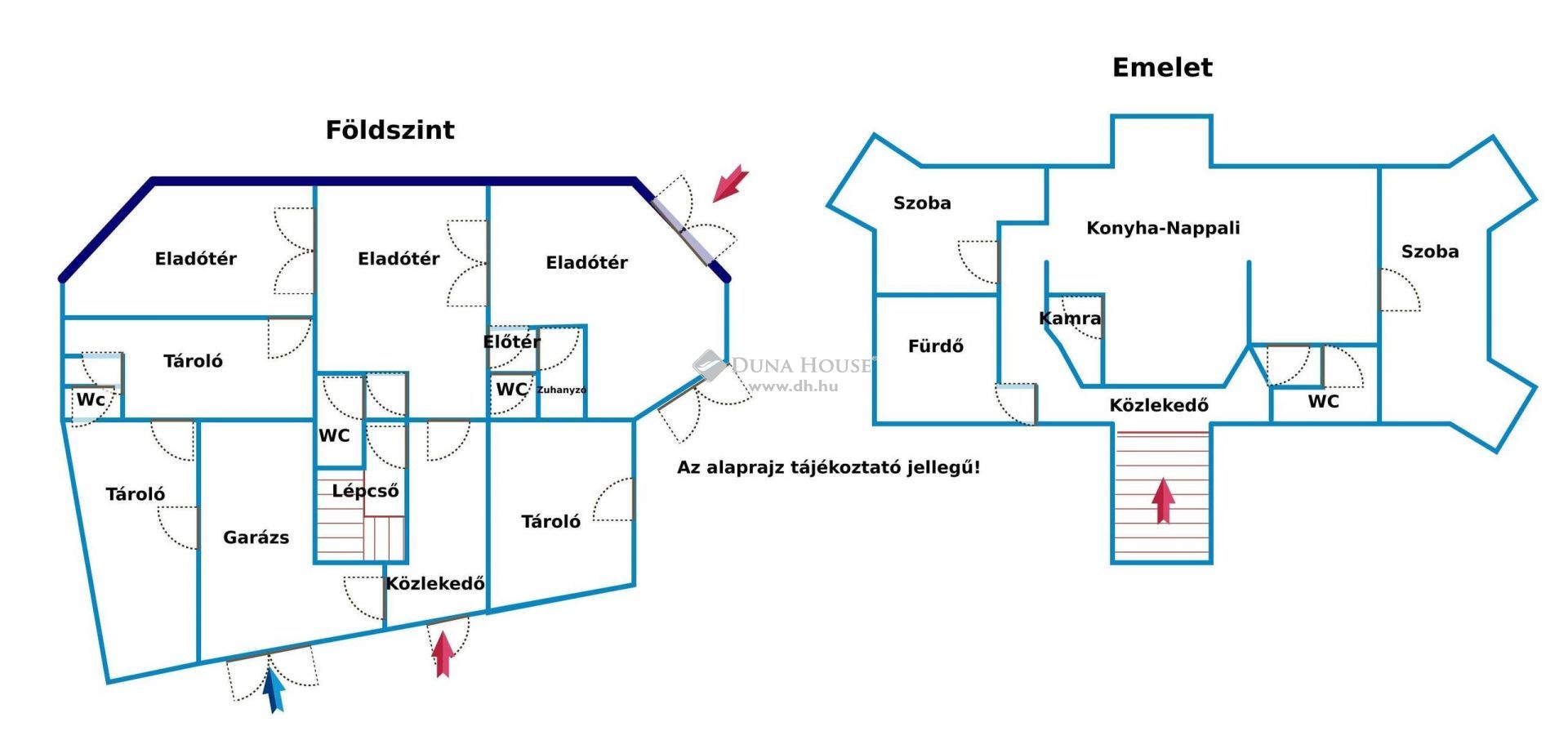 Üzlethelyiség és lakás egyben Kalocsán – LK032752