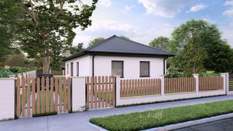 Eladó Ház 2700 Cegléd , 96 m2-es új-építésű, nappali + 4 szobás, hőszivattyús családi ház 820 m2-es telken