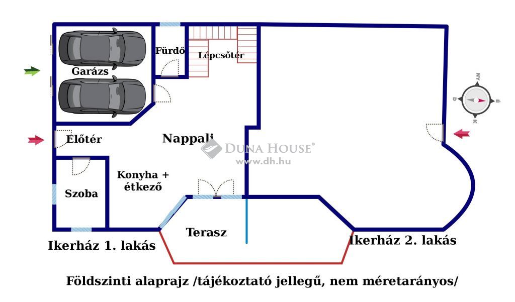 2119 Pécel , Újszerű, 6 szobás, duplakomfortos ikerházfél garázzsal — 1/41