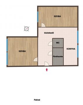 Eladó Lakás 6000 Kecskemét Azonnal költözhető 1. emeleti 2 szobás LAKÁS