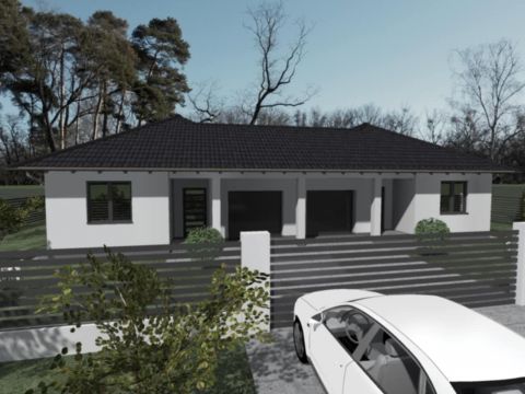 Eladó Ház 2314 Halásztelek , Újépítésű ikerház