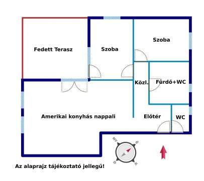 Eladó Lakás 2045 Törökbálint Tükörhegyen, felextrázott, 2 autós, 3 szobás, teraszos lakás