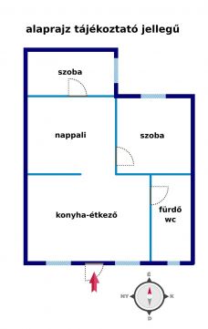 Eladó Ház 6076 Ágasegyháza Ágasegyházán felújítás alatt álló nappali plusz 2 szobás ház