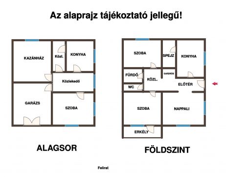 Eladó Ház 2235 Mende 3 szobás, tégla építésű családi ház, központhoz közel.