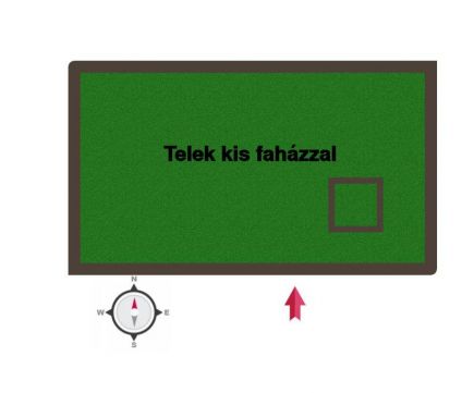 Eladó Telek 2092 Budakeszi Erdő közeli telek kis faházikóval