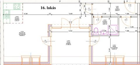 Eladó Lakás 4400 Nyíregyháza Autóbusz pályaudvar közelében, ÚJ ÉPÍTÉSŰ társasházak