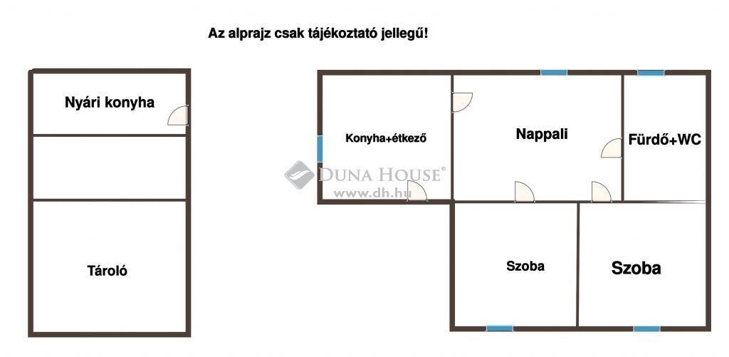 2711 Tápiószentmárton , Tápiószentmárton központjában 2 szobás ház eladó — 1/14