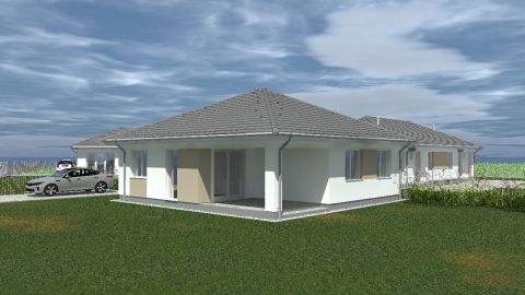 Eladó Ház 9700 Szombathely OLAD - ÚJ ÉPÍTÉSŰ, KERTES HÁZAK/IKERHÁZAK