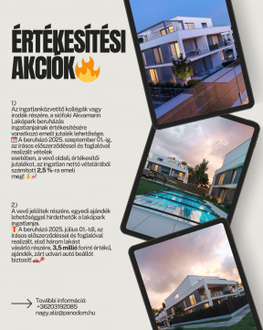 Eladó Lakás 8600 Siófok Siófokon újépítésű panorámás Penthouse lakás ,136nm terasz !