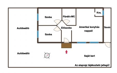 Kiadó Ház 2336 Dunavarsány Kertes, autóbeállós, 1+2 szobás, extrázott, kisállatbarát