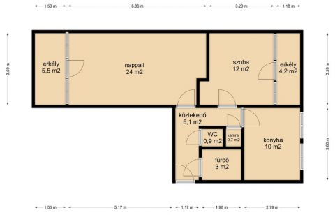Eladó Lakás 8800 Nagykanizsa 