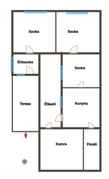 Eladó Ház 3922 Taktaharkány Honvéd utca 4