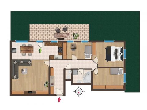Eladó Lakás 2013 Pomáz Kőhegyi Lakópark: 4szoba+kertkapcsolat+autó beálló és tároló