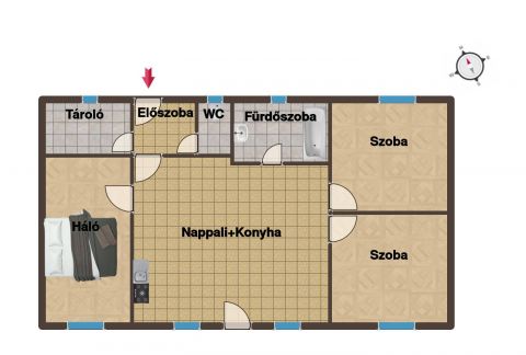 Eladó Ház 2316 Tököl Tököl József Attila utca