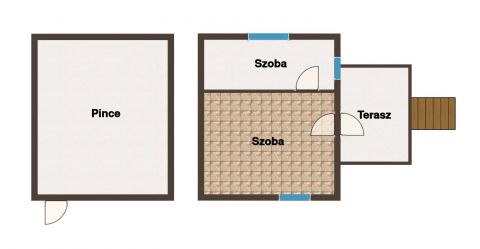 Eladó Ház 6000 Kecskemét Szolnoki hegy kis felújítandó ház