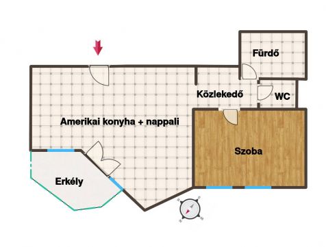 Kiadó Lakás 1078 Budapest 7. kerület 