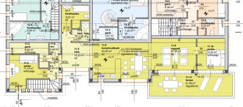 Eladó Lakás 2330 Dunaharaszti Bezerédi-lakóparkban, újszerű, nappali +3 hálós, nagy terasz