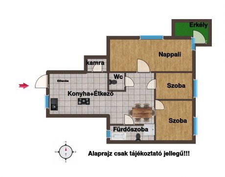 Eladó Lakás 1032 Budapest 3. kerület Zápor utca