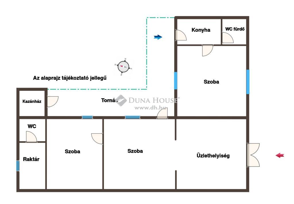4287 Vámospércs , Központ — 1/13
