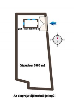 Kiadó Tároló/Raktár 3000 Hatvan 