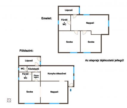 Eladó Ház 1188 Budapest 18. kerület Kétgenerációs, dupla bejáratos, napfényes családi ház