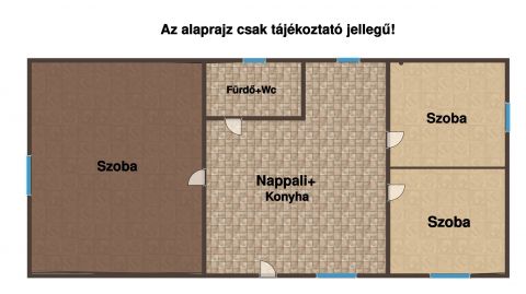 Eladó Ház 2711 Tápiószentmárton Tápiószentmárton Szelei út közelében 3 szobás tégla ház 
