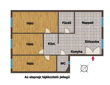 Eladó Lakás 1076 Budapest 7. kerület Keletitől két percre