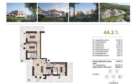 Eladó Lakás 1038 Budapest 3. kerület , Csillaghegy 