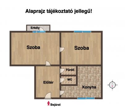 Eladó Lakás 1068 Budapest 6. kerület Hősök tere szomszédságában - emeleti, erkélyes lakás