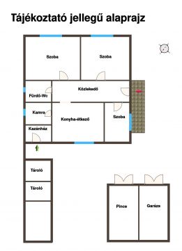 Eladó Ház 2381 Táborfalva Vasútállomás közelében