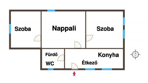 Eladó Ház 6100 Kiskunfélegyháza Igényesen felújított családi ház a Kossuthvárosban 