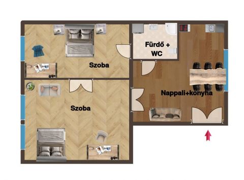 Eladó Lakás 1088 Budapest 8. kerület 