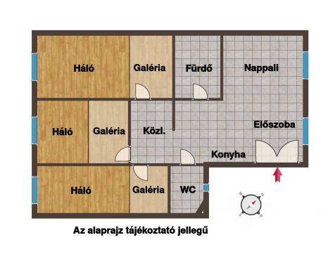 Eladó Lakás 1076 Budapest 7. kerület Kiváló befektetés a Keletitől két percre