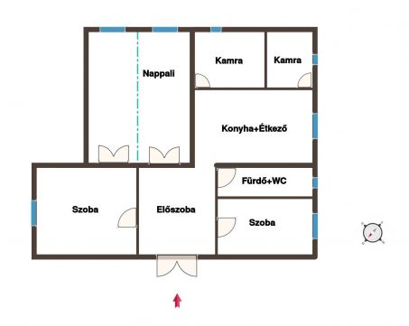 Eladó Lakás 2941 Ács Gyár utca Cukorgyári lakótelep utca kereszteződés