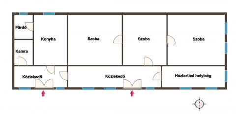 Eladó Ház 6447 Felsőszentiván Központhoz közel
