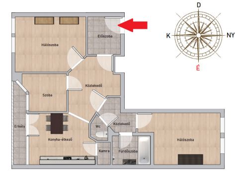 Eladó Lakás 1084 Budapest 8. kerület 