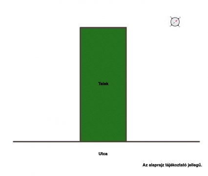 Eladó Telek 2723 Nyáregyháza Építési telek Nyáregyházán, fejlesztési lehetőségekkel