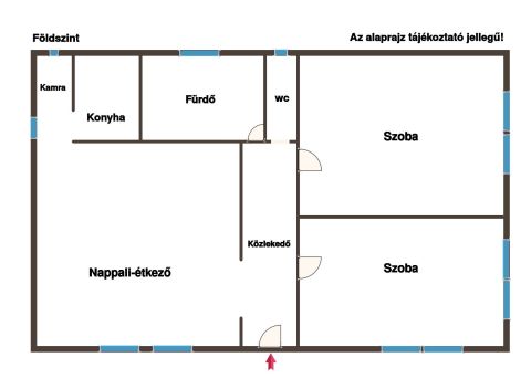Eladó Ház 2344 Dömsöd Felújított családi ház 1 percre a Duna-parttól!