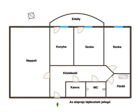 Eladó Lakás 4026 Debrecen Belváros Hatvan utcából nyiló csendes utca