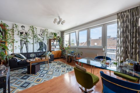 Eladó Lakás 1076 Budapest 7. kerület , Napfényes 4 erkélyes gyönyörű lakás